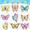 27 Sets DIY Window Paint Art Suncatchers Craft Kits - Butterfly